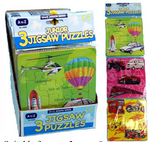 Junior Educational Toy Jigsaw Puzzles - Set Of 3