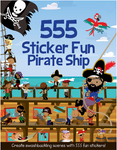 555 sticker fun pirate ship