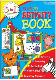 Squiggle A4 All-In-One Activity Book