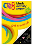 A4 Black Activity Paper - 60 Sheets