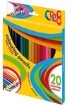 Cre8 Get Creative Non Toxic Colouring Pencils - Pack Of 20