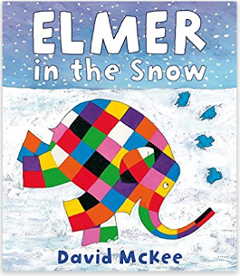 Elmer in the Snow