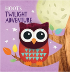 Hoot's twilight adventure finger puppet