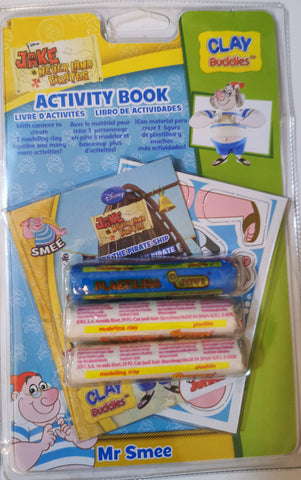 Disney Junior Jake & The Never Land Pirates Clay Buddies Activity Book -  Smee