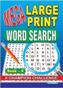 Mega Large Print Word Search