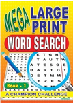 Mega Large Print Word Search Books