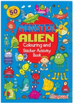 My Fun Colouring & Sticker Activity Book  - Monster