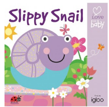 Slippy snail finger puppet