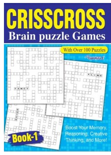 Crisscross Brain Puzzle Games Book 1