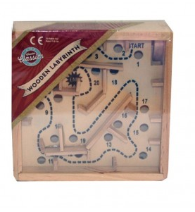 A To Z Toys Classic Wooden Labyrinth