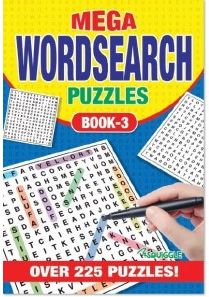 A5 Mega Word Search Puzzles Book