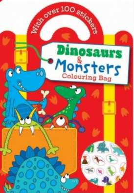 Dinosaurs & Monsters Colouring Bag