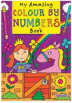 My Amazing Colour By Numbers Book (Purple)