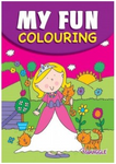 My Fun Colouring Book - 21 X 14.5cm - (Purple)