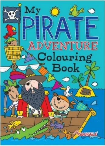 Pirate Adventures Colouring Book