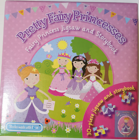 Pretty Fairy Princess - Book and Jigsaw