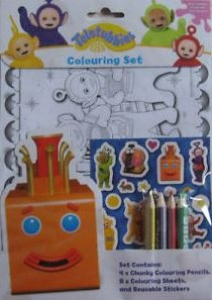 Teletubbies Colouring Set