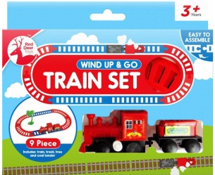 Wind Up & Go 9 Piece Train Set
